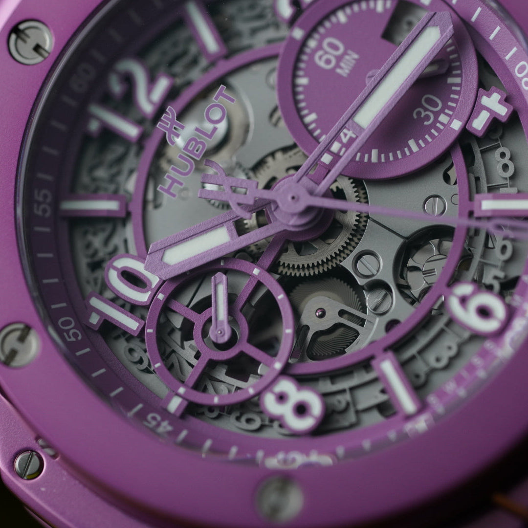 Hublot Big Bang Unico Summer Purple 42mm 441.UL.5820.NR 2022 E-Warranty | Preowned