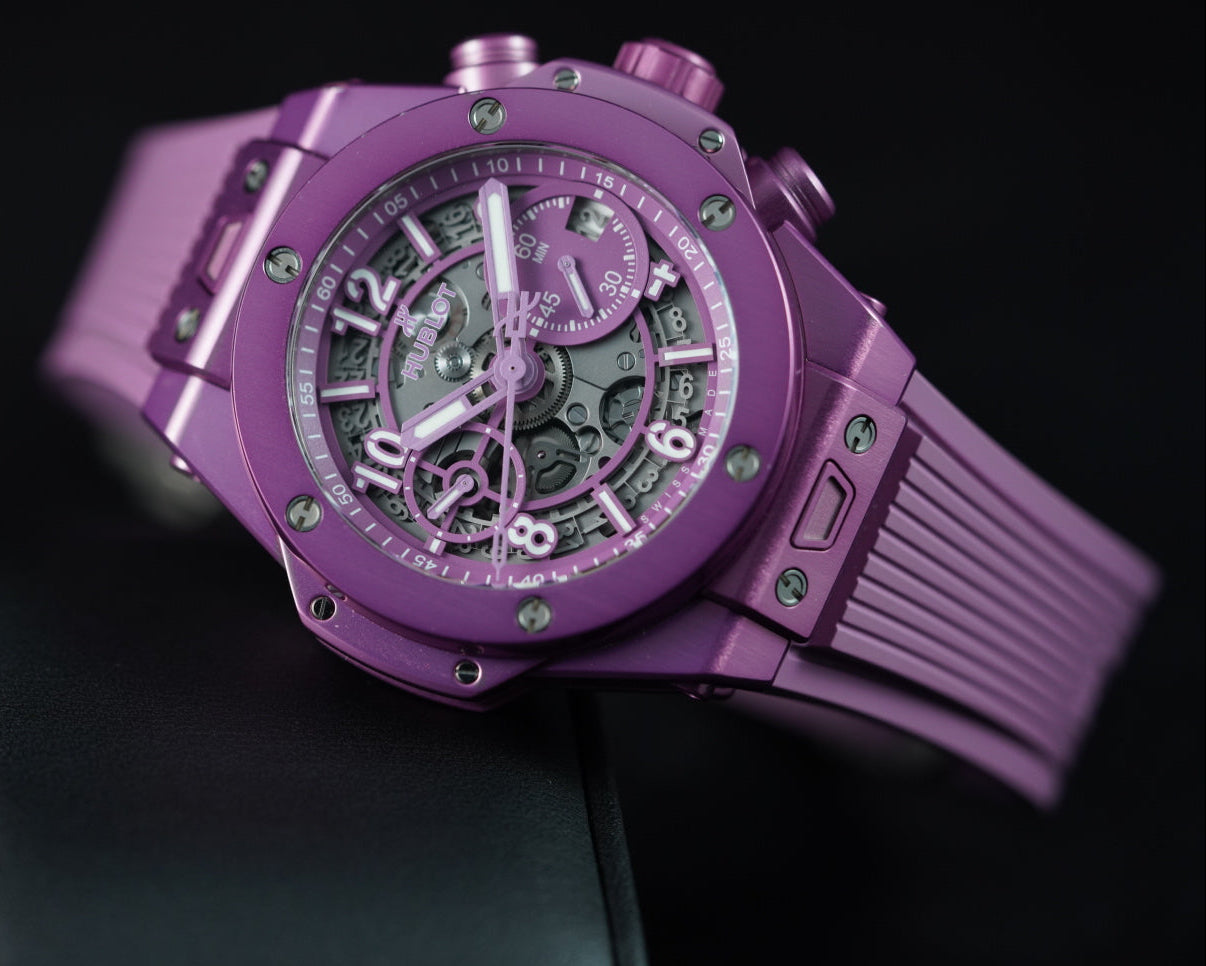 Hublot Big Bang Unico Summer Purple 42mm 441.UL.5820.NR 2022 E-Warranty | Preowned