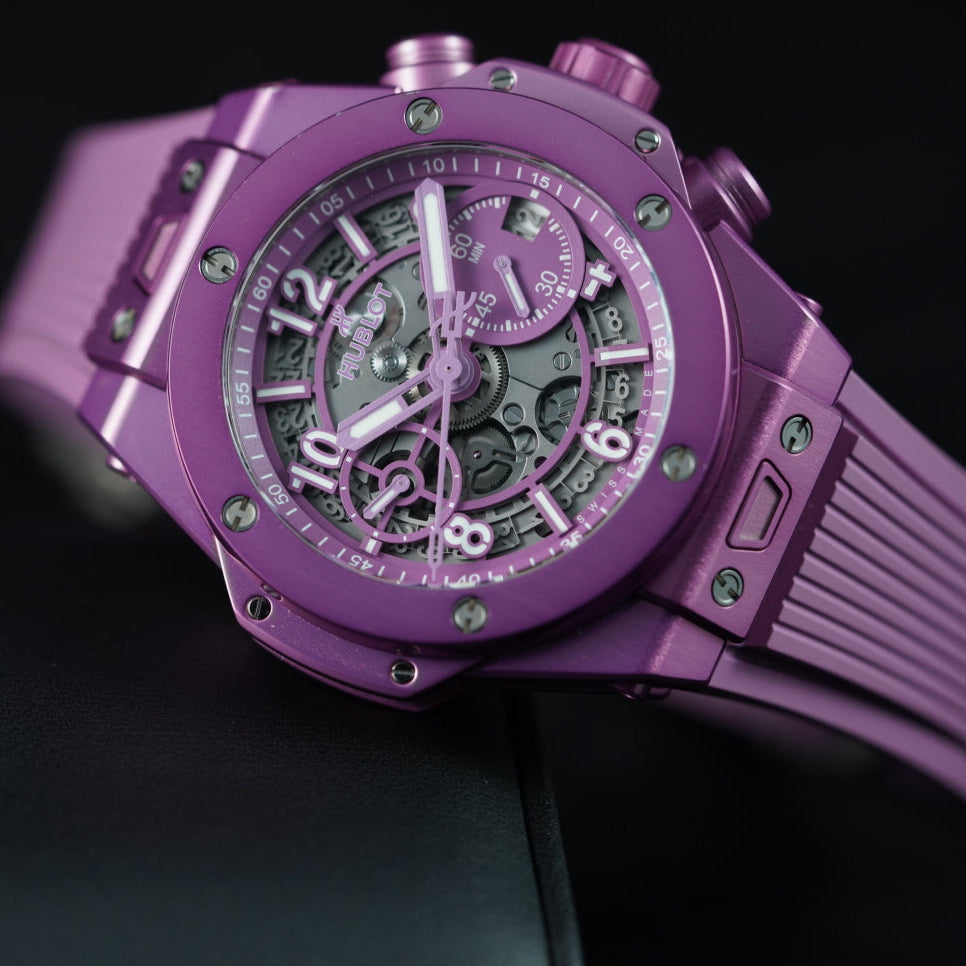 Hublot Big Bang Unico Summer Purple 42mm 441.UL.5820.NR 2022 E-Warranty | Preowned