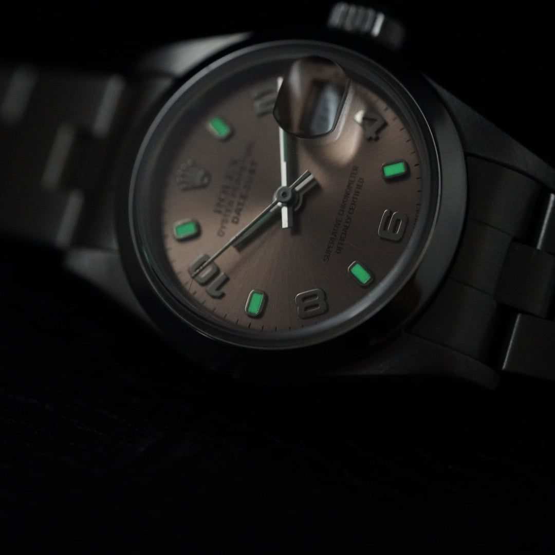 Rolex Datejust Ladies 78240 31mm Stainless Steel Pink Salmon Arabic Dial