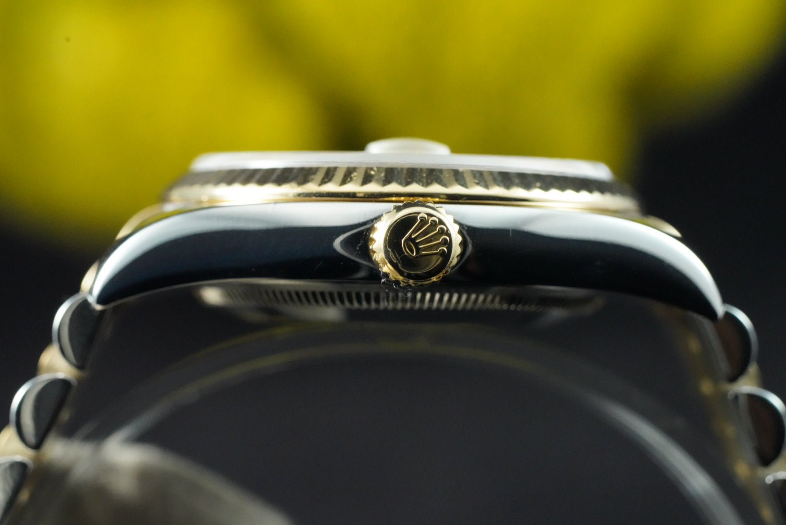 Rolex Datejust 36mm 116233 18K Gold Champagne Anniversary Jubilee Diamond Dial