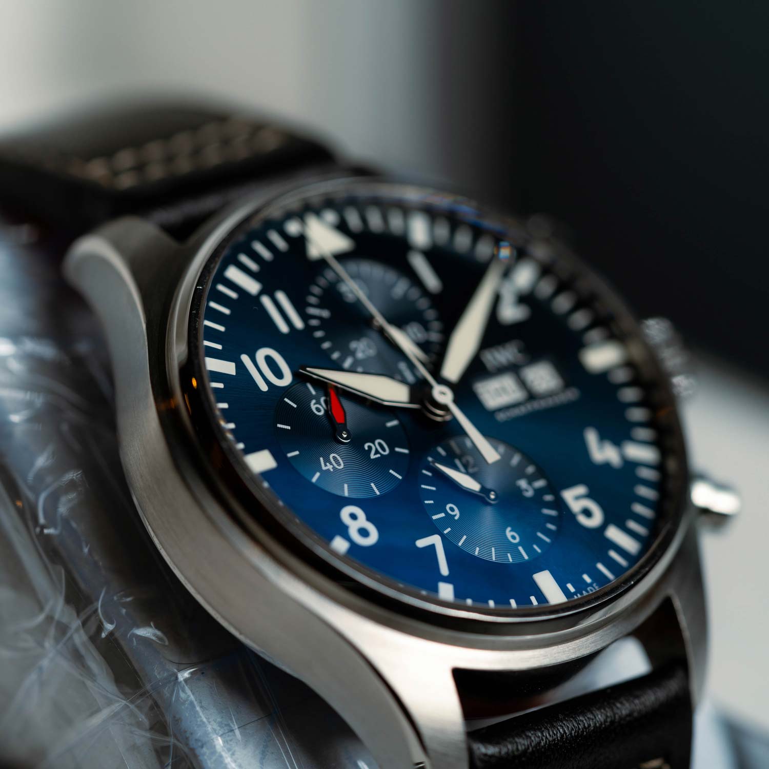 IWC Pilot's IW377714 Le Petit Prince Blue Dial 43mm Box & Papers