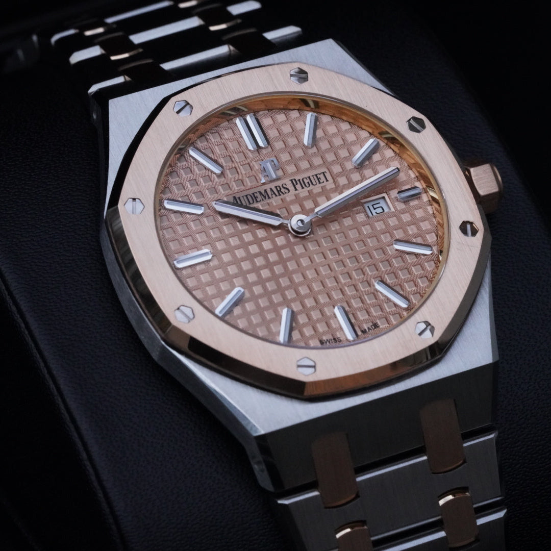 Audemars Piguet Royal Oak 67650SR 33mm 18k Two-tone Mint| Complete Set| Full Links