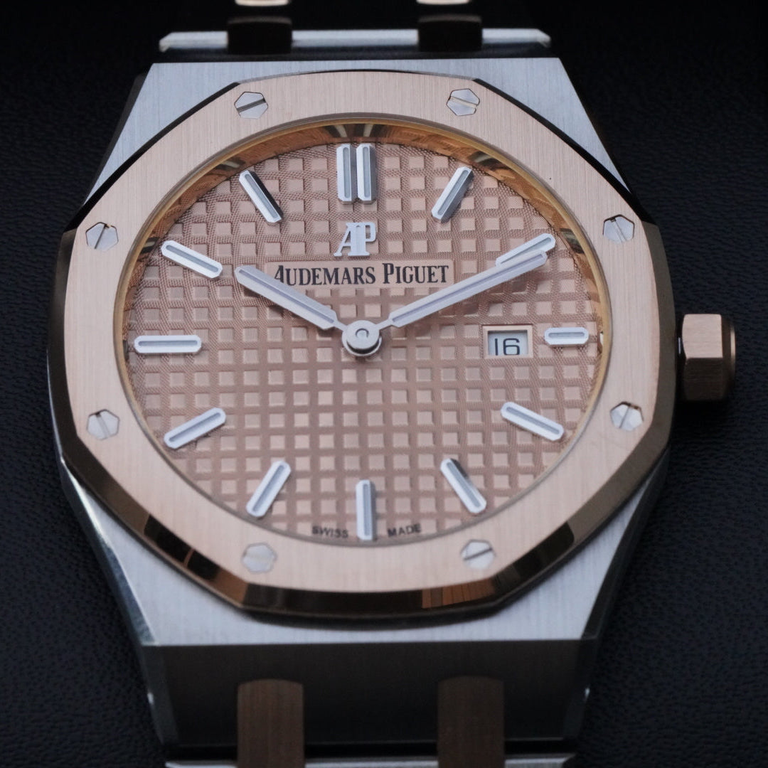Audemars Piguet Royal Oak 67650SR 33mm 18k Two-tone Mint| Complete Set| Full Links
