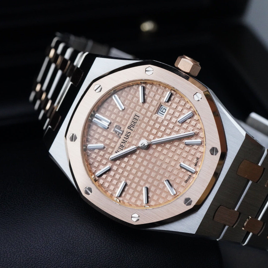 Audemars Piguet Royal Oak 67650SR 33mm 18k Two-tone Mint| Complete Set| Full Links