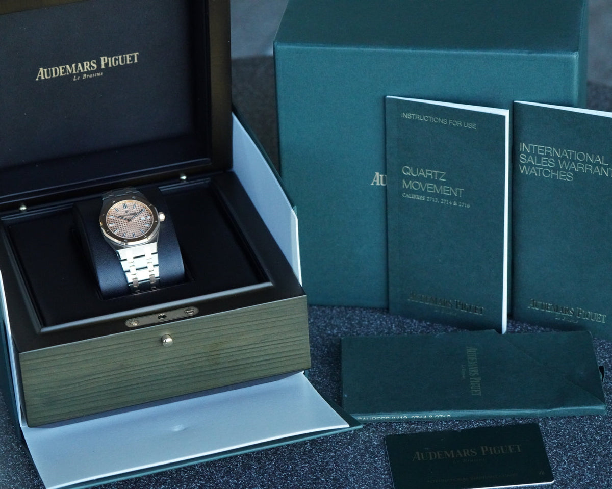 Audemars Piguet Royal Oak 67650SR 33mm 18k Two-tone Mint| Complete Set| Full Links