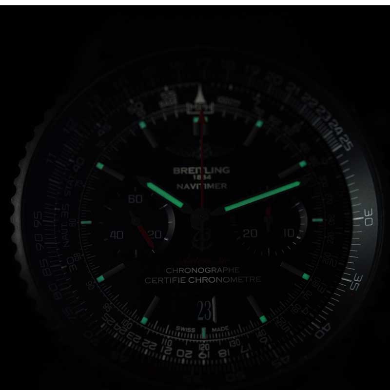 Breitling Navitimer 01 Chronograph BlackSteel 46mm MB012822 Complete Set 2019